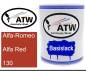 Preview: Alfa-Romeo, Alfa Red, 130: 1L Lackdose, von ATW Autoteile West.